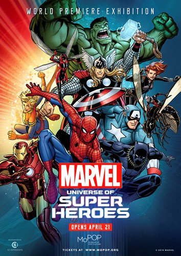 Nick Bradshaw's Marvel poster
