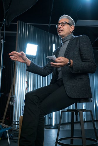 Jeff Goldblum discusses his role