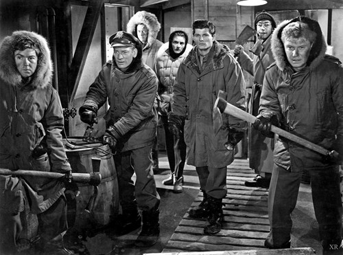 Scene from the 1951 movie The Thing from Another World