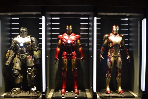Iron Man versions exhibit at MoPOP