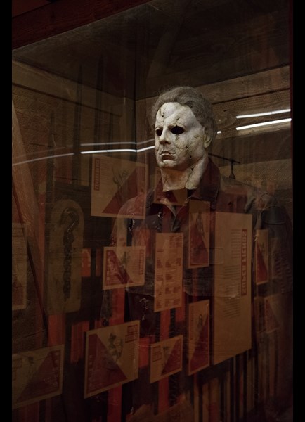 Ghostly Michael Myers in Scared to Death at MoPOP