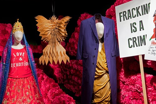 Vivienne Westwood design in A Queen Within: Adorned Archetypes at MoPOP