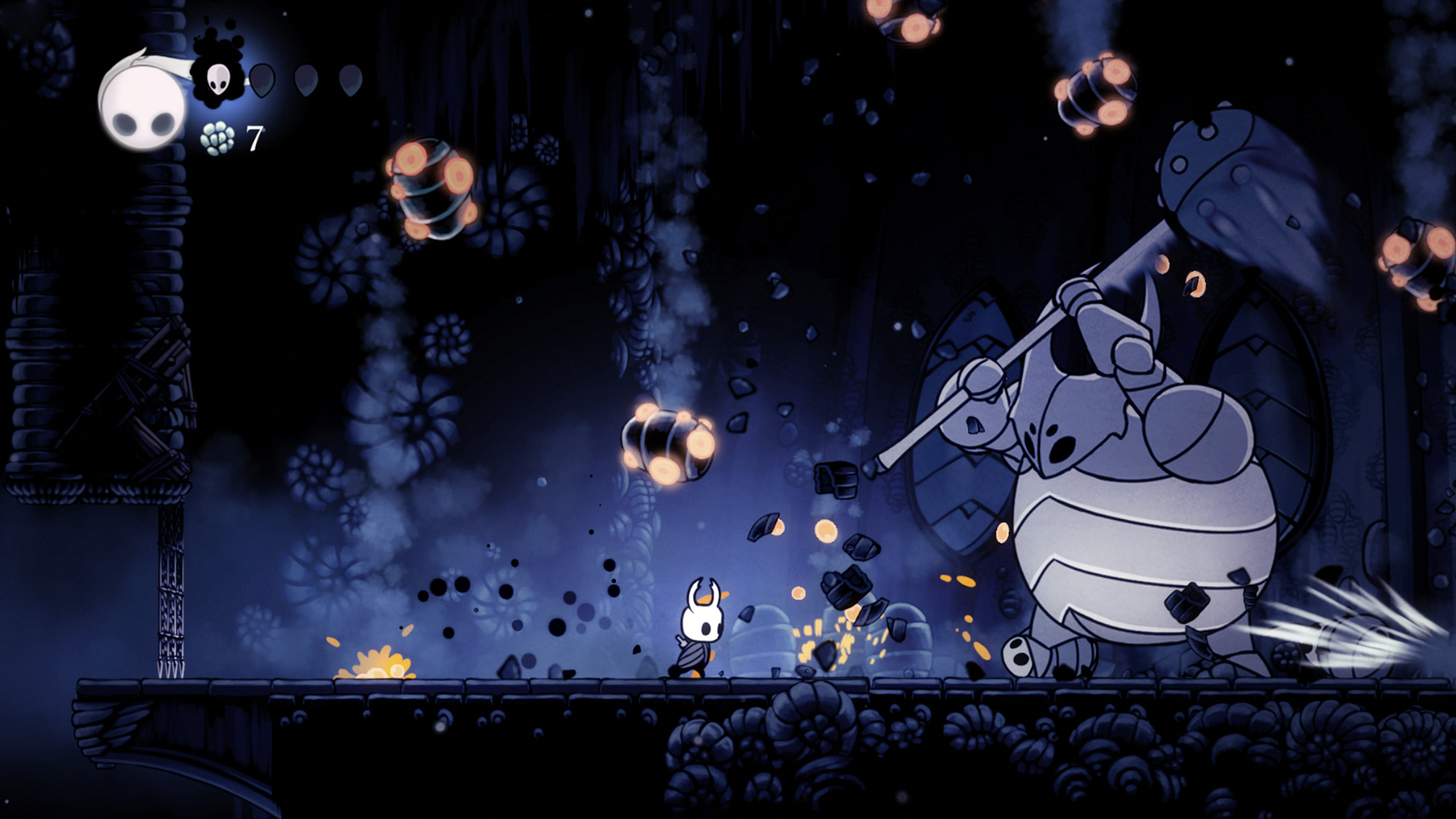 "Hollow Knight" indie video game