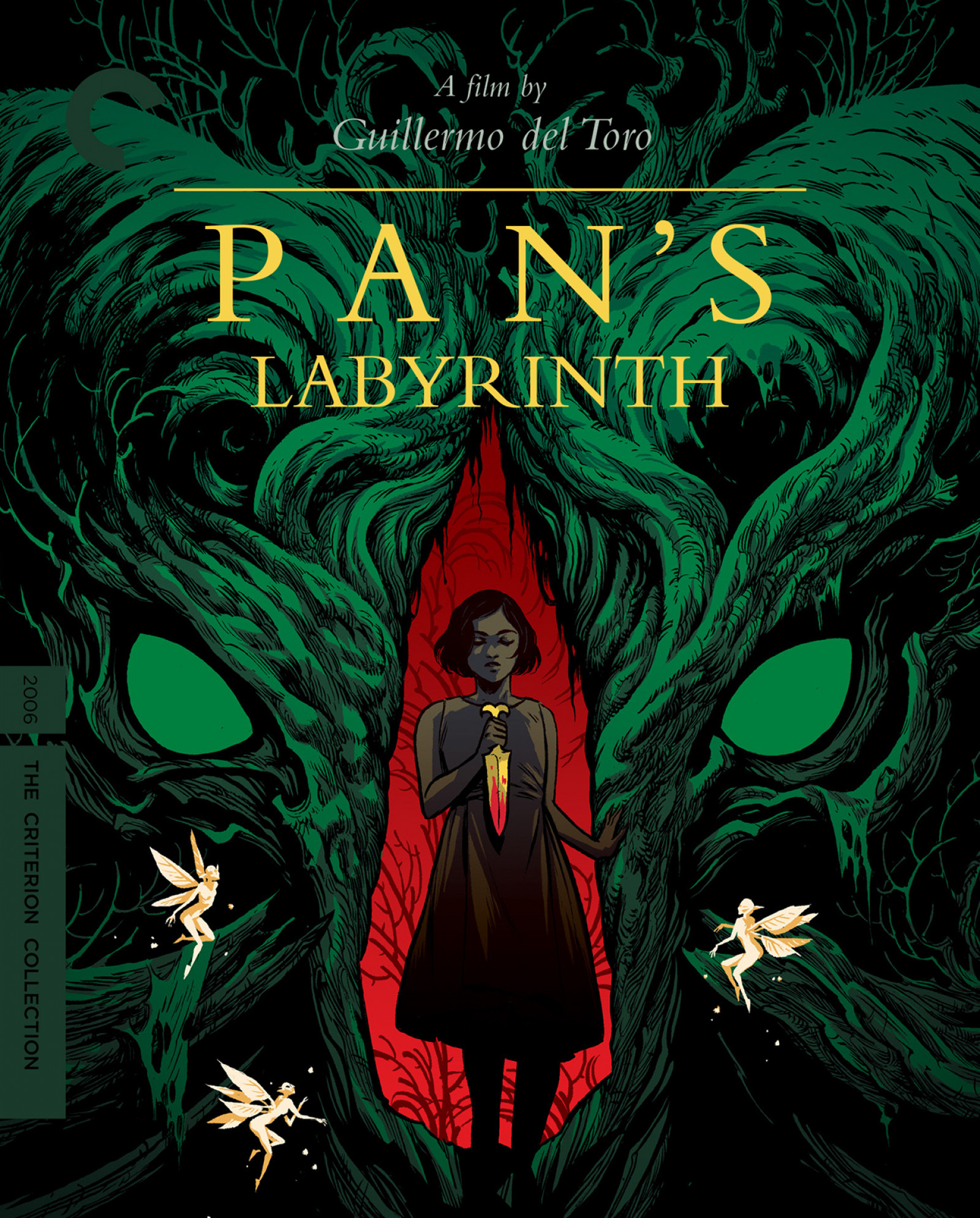 'Pan's Labyrinth,' The Criterion Collection edition cover, illustrated by Becky Cloonan