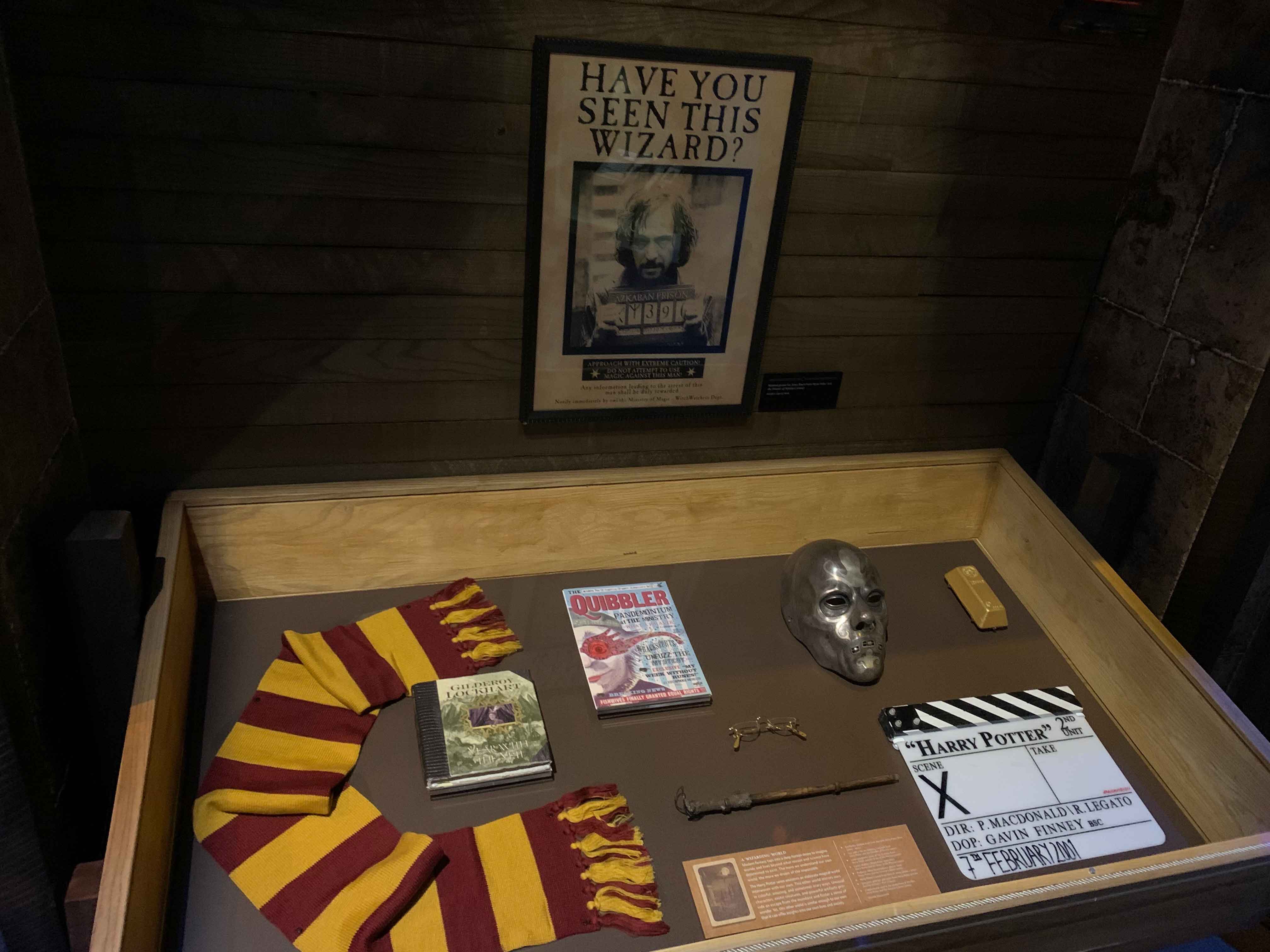 Harry Potter artifacts in MoPOP's 'Fantasy: Worlds of Myth and Magic' exhibition