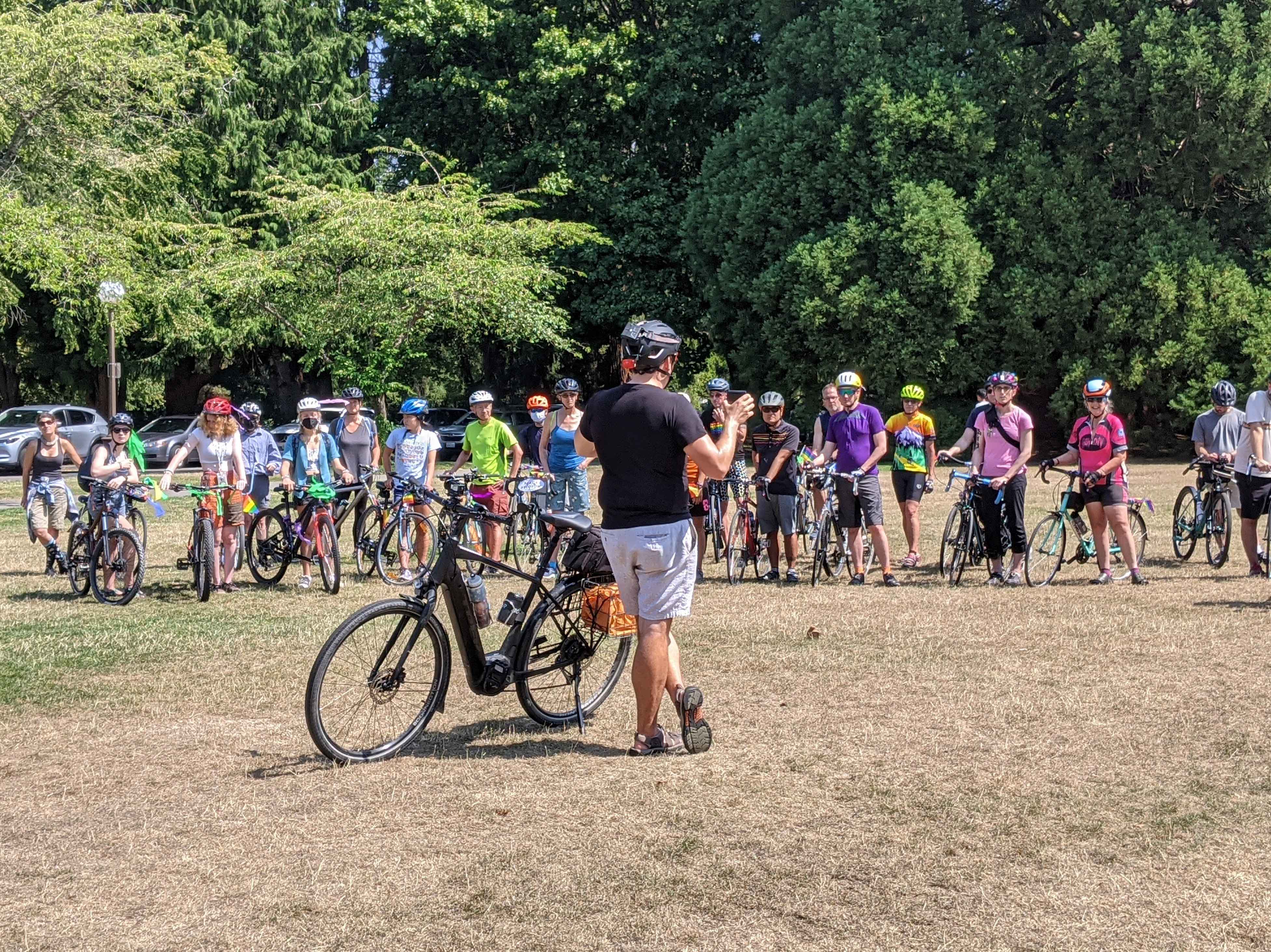 Photos From MoPOP + Cascade Bicycle Club's Seattle Queer History Bike Tour  Celebrating the Opening of 'Rise Up: Stonewall and the LGBTQ Rights  Movement