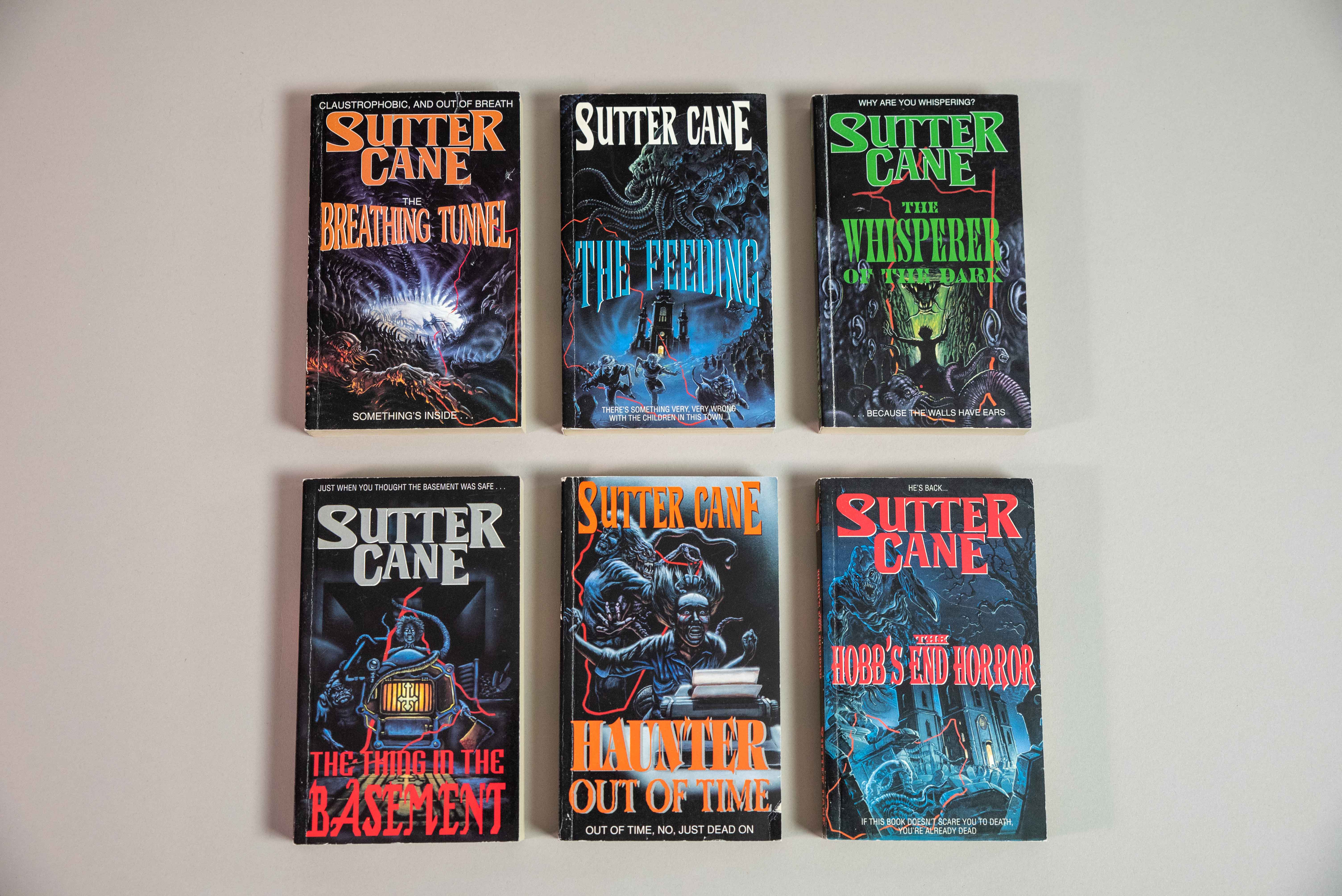 Sutter Cane novels from In the Mouth of Madness at Scared to Death The Thrill of Horror Film MoPOP Seattle